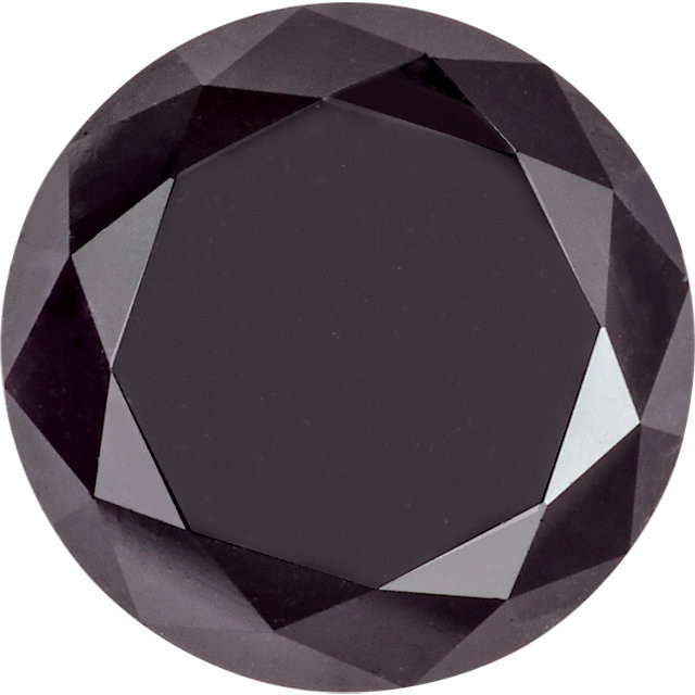 Natural Extra Fine Black Diamond – Round – AAA+ Grade – Africa