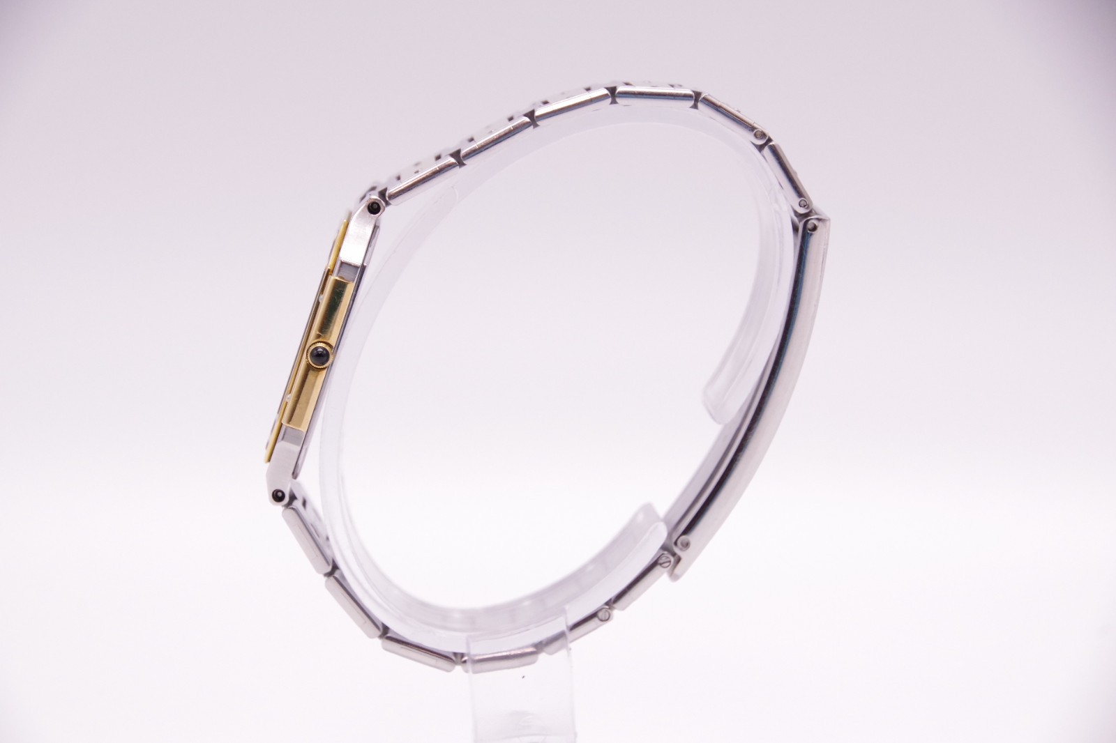 Reserved [Exc+5] SEIKO CREDOR 9570-5210 Two Tone 14K 16cm Qz Unisex JAPAN
