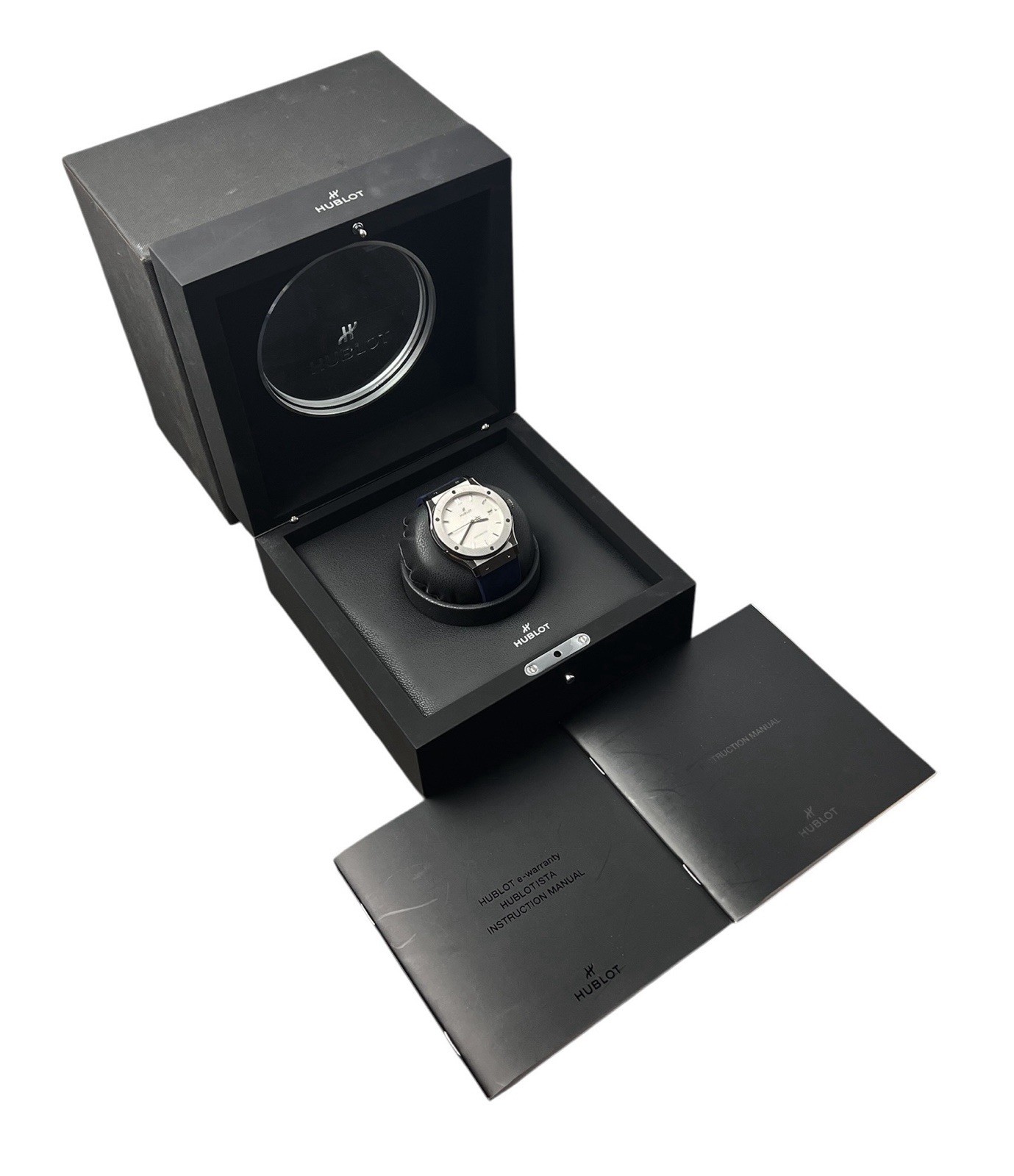 Hublot Classic Fusion Silver Dial Titanium 45mm Auto Men’s Watch 511.NX.2611.LR