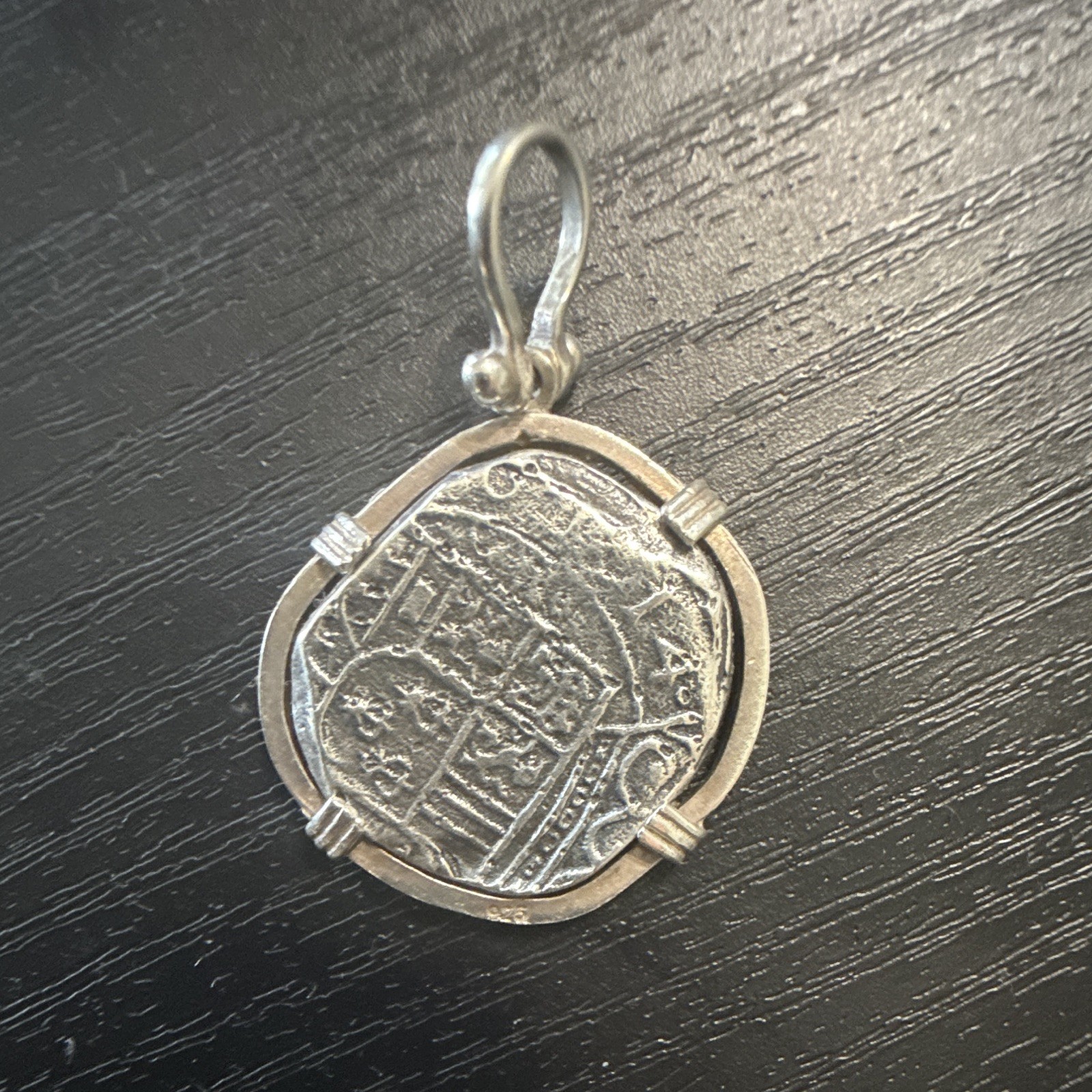 Atocha Shipwreck Coin Pendant in Silver (8 Reales)