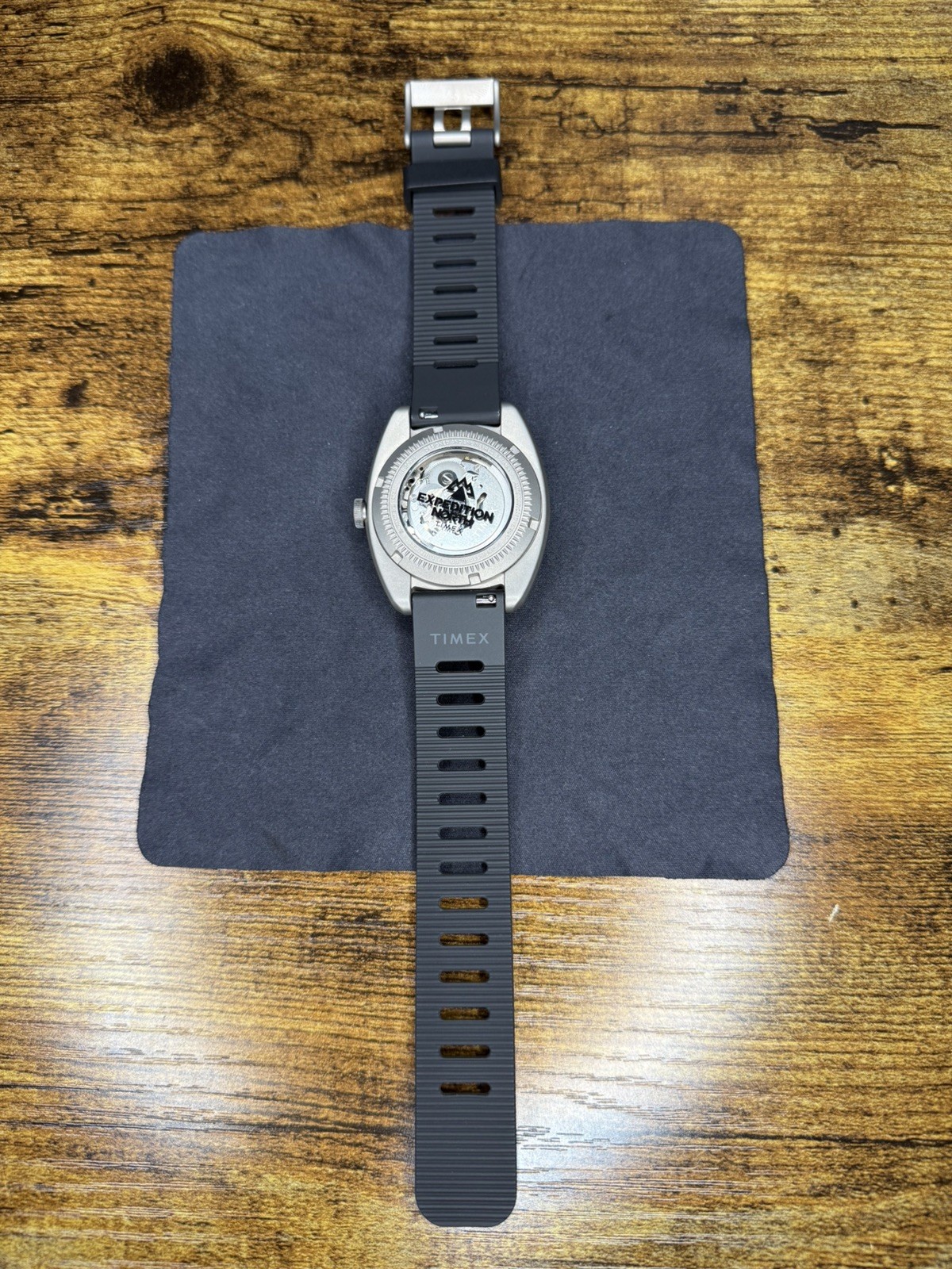 Timex Men’s Expedition GMT Titanium Automatic 41mm Watch, TW2W53000 (Excellent)