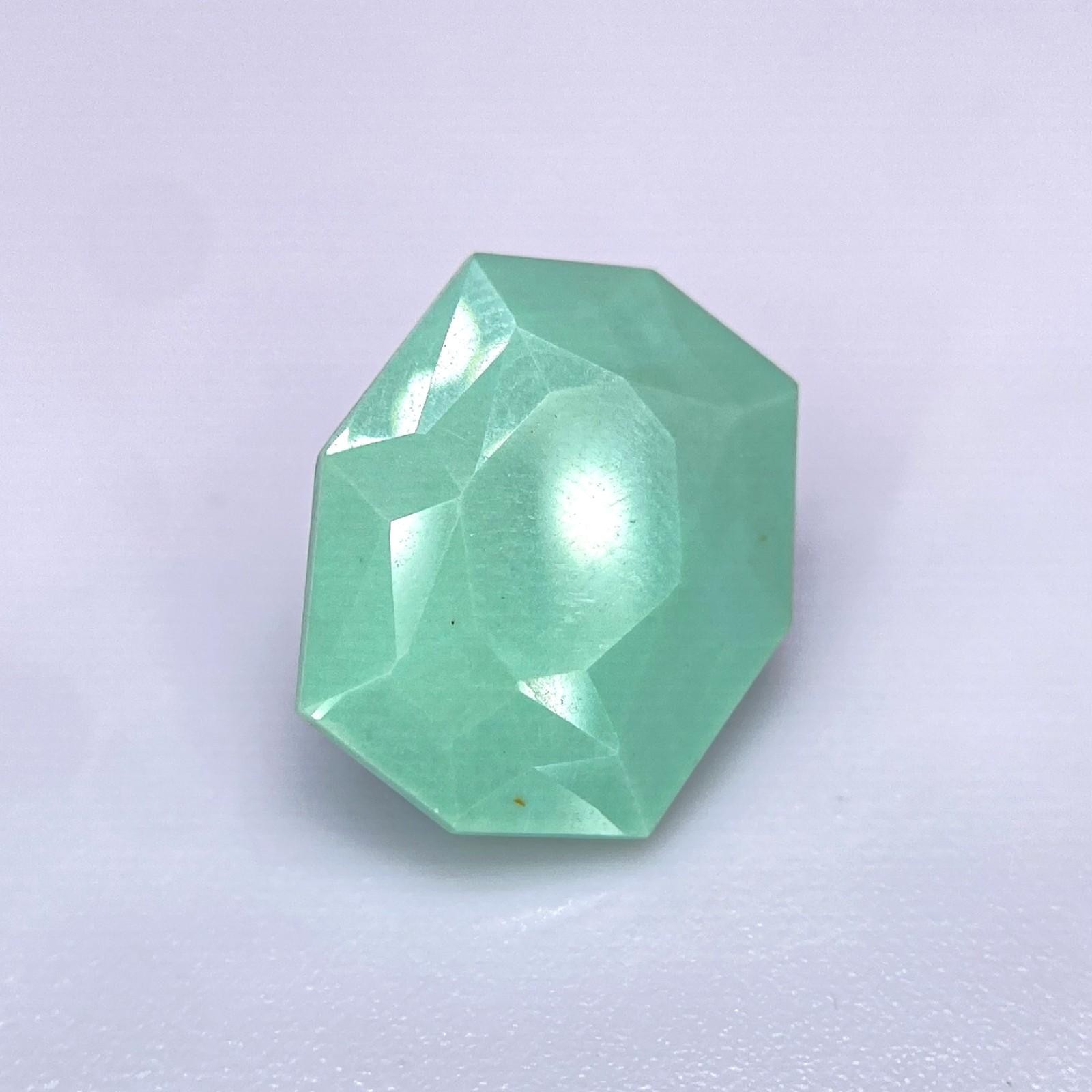 7.83 ct VARISCITE – USA – Natural Rare Untreated Faceted – FREAKINGCAT