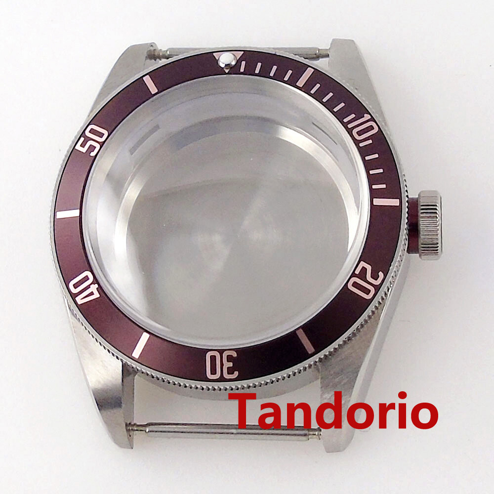 Fit NH35 NH36 ETA 2824 PT5000 ST2130 40mm Sterile Watch Case Sapphire Glass