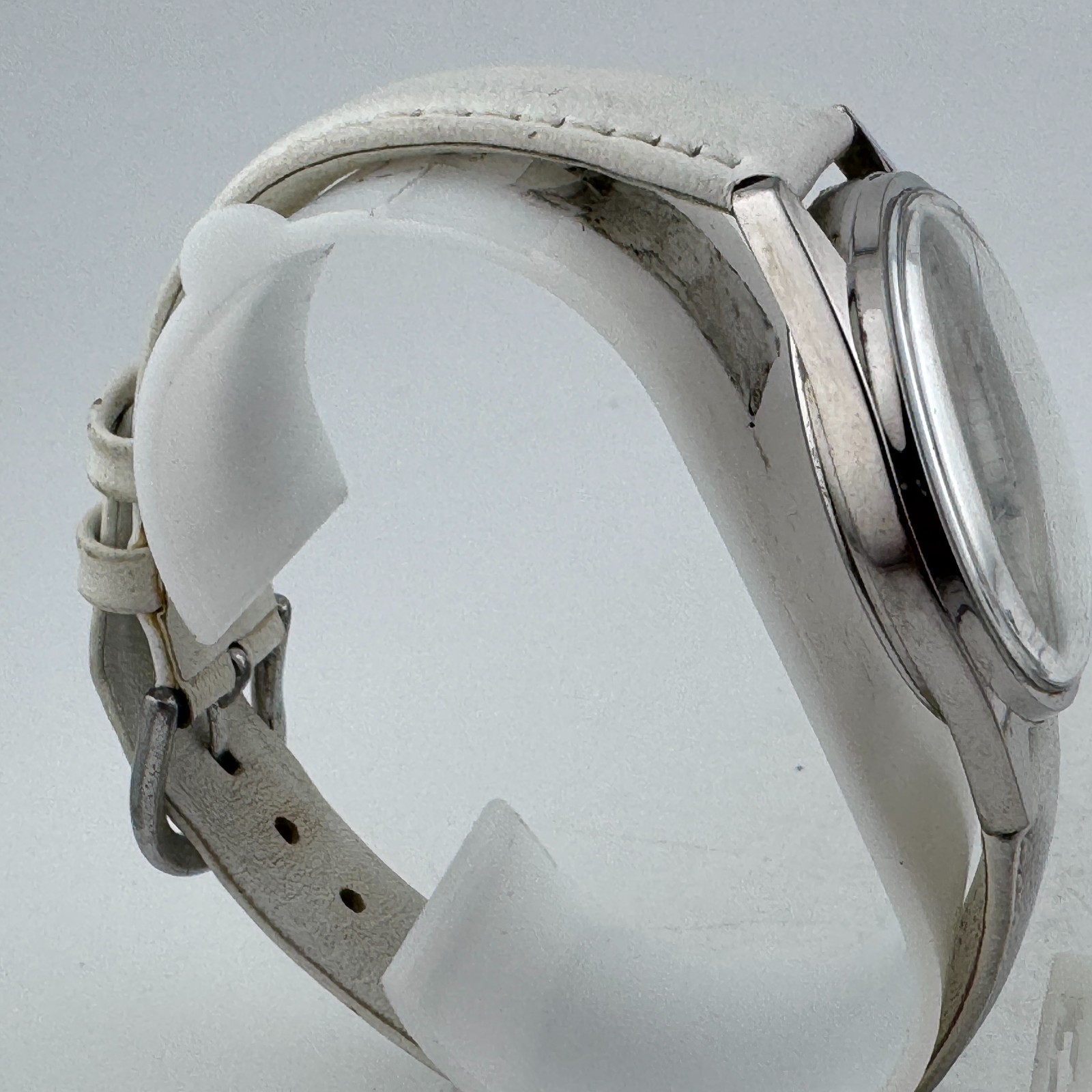Vintage Nurse Mates Quartz Watch Women Silver Military Dial Easy Read New Batter