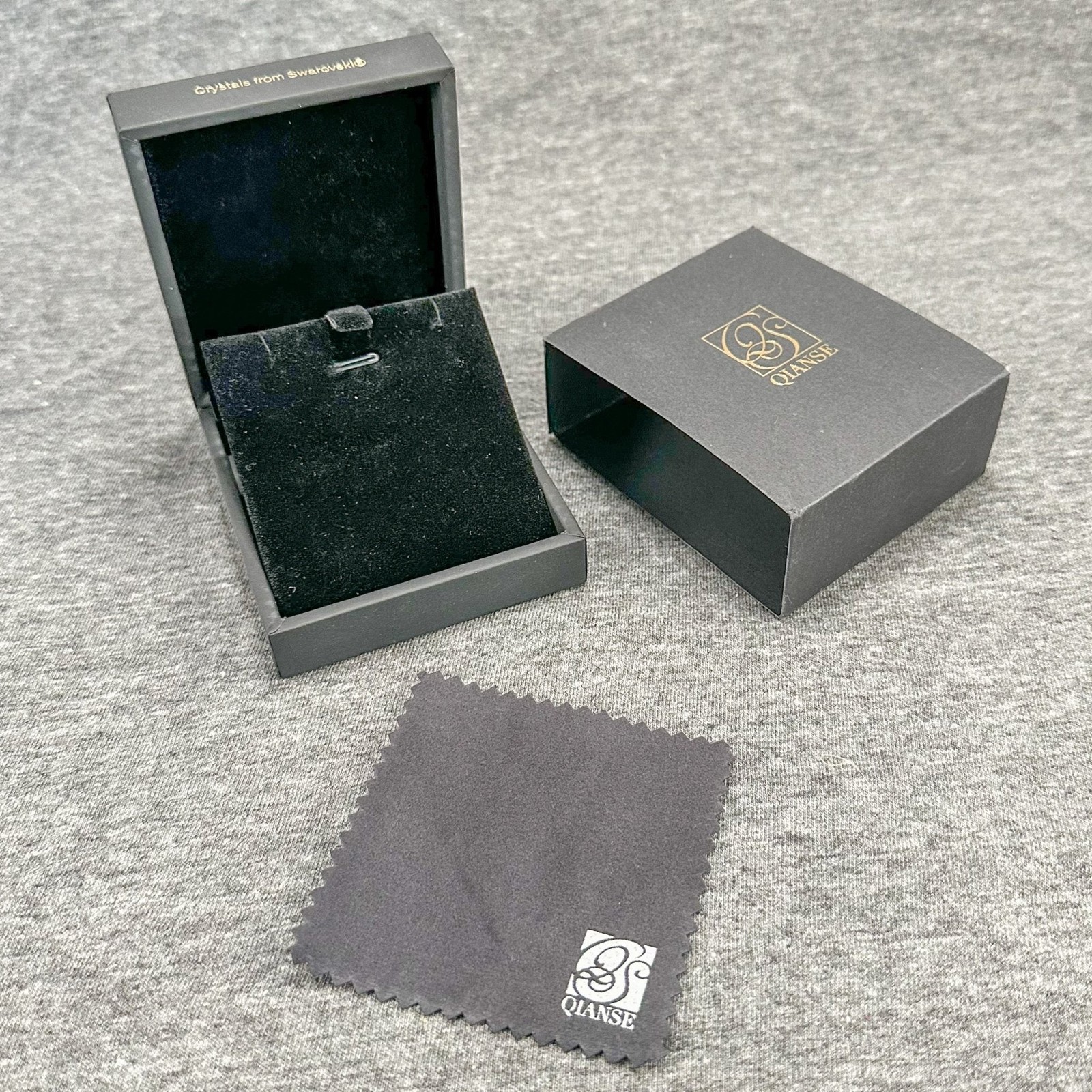 Estate Black Qianse Box & Sleeve EMPTY