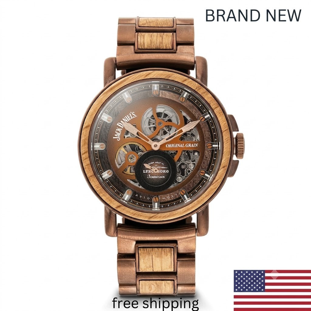 Original Grain Jack Daniel’s Barrel Limited Edition Automatic MSRP $399🔥New🔥