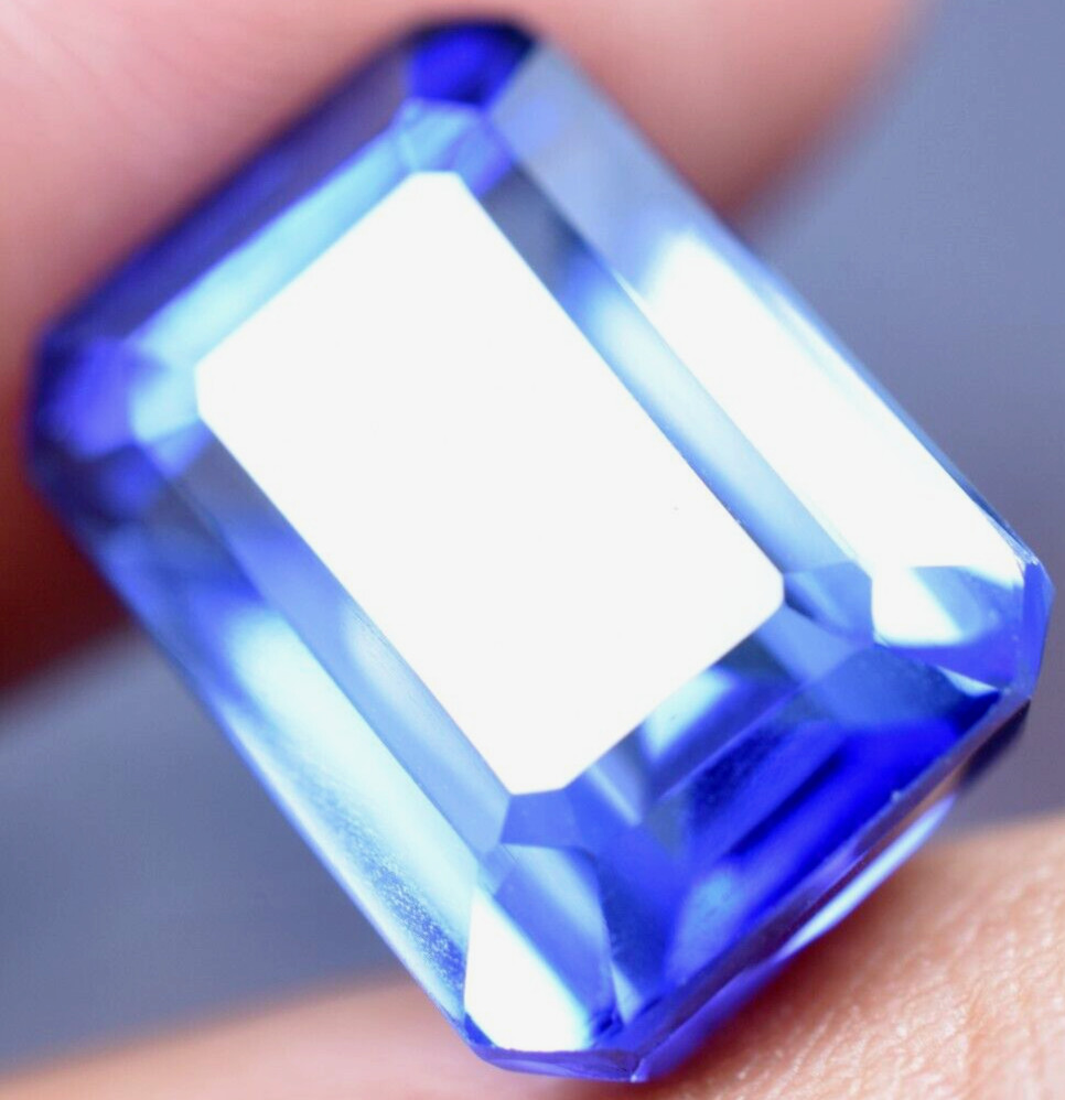 Extremely Rare & Flawless 19.60 CT Natural Benitoite GGL Certified Loose Gem!!