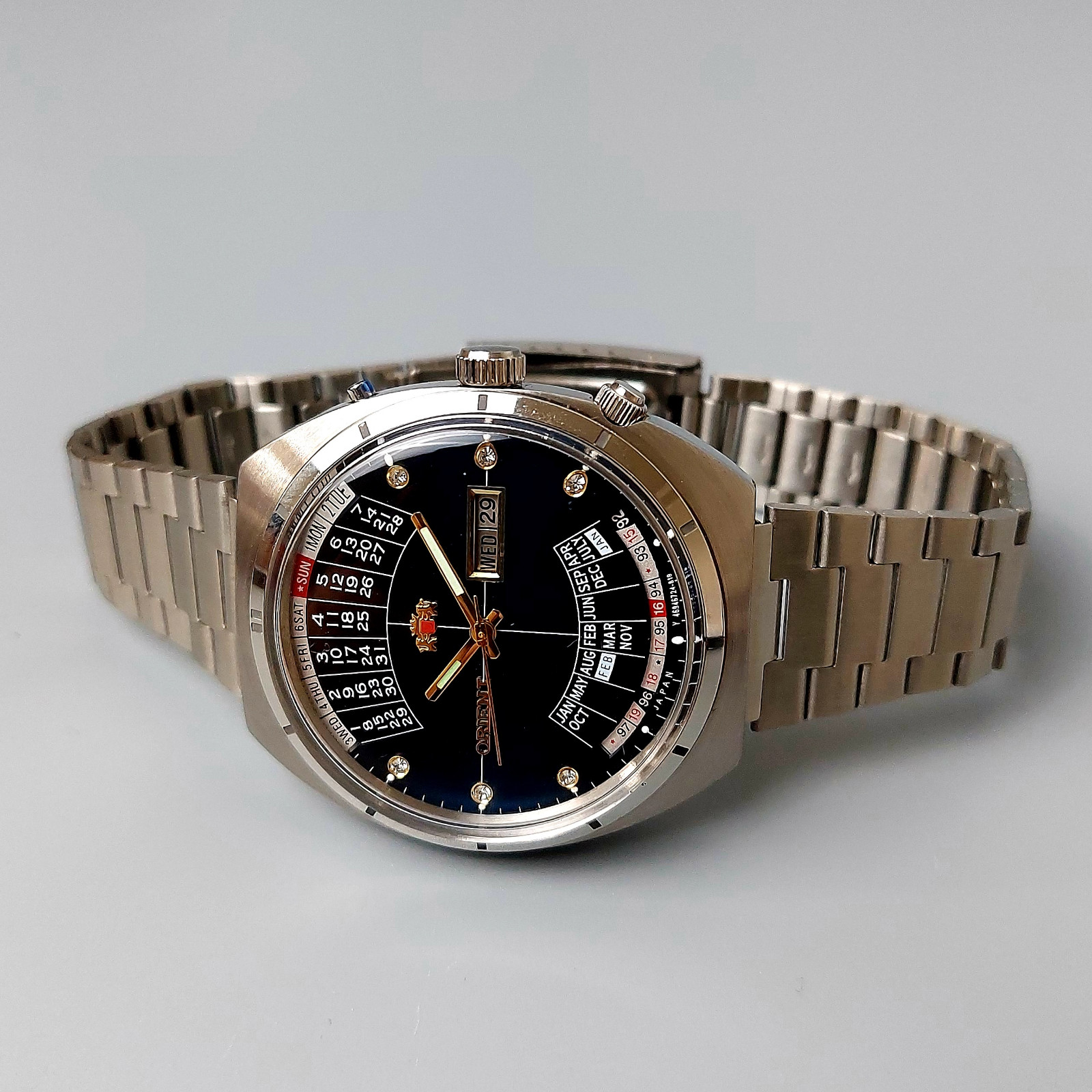 Japanese Automatic Men’s Watch Orient College Perpetual Multi Year Calendar