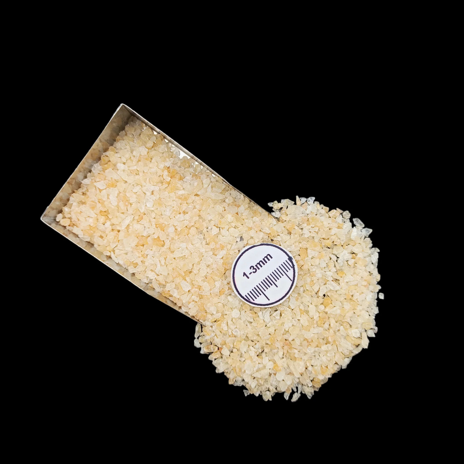 Yellow Aventurine Crushed Stone 1-3mm for Jewelry Making Epoxy Art