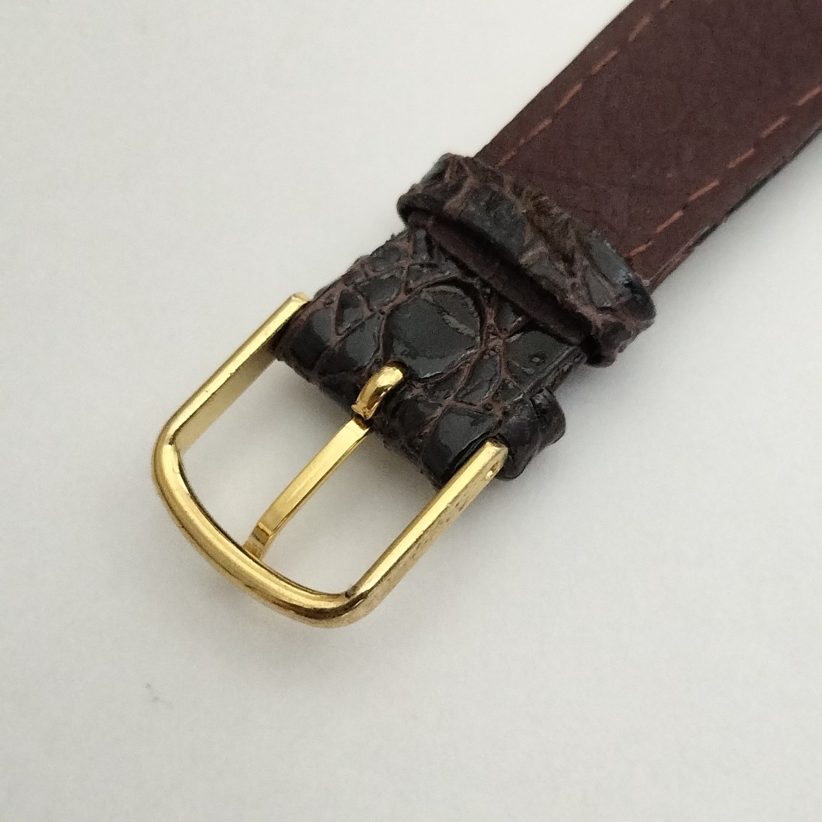 Claude Bernard Swiss Made Watch ETA 955.414 Date Black Gold Luxury Extra Strap