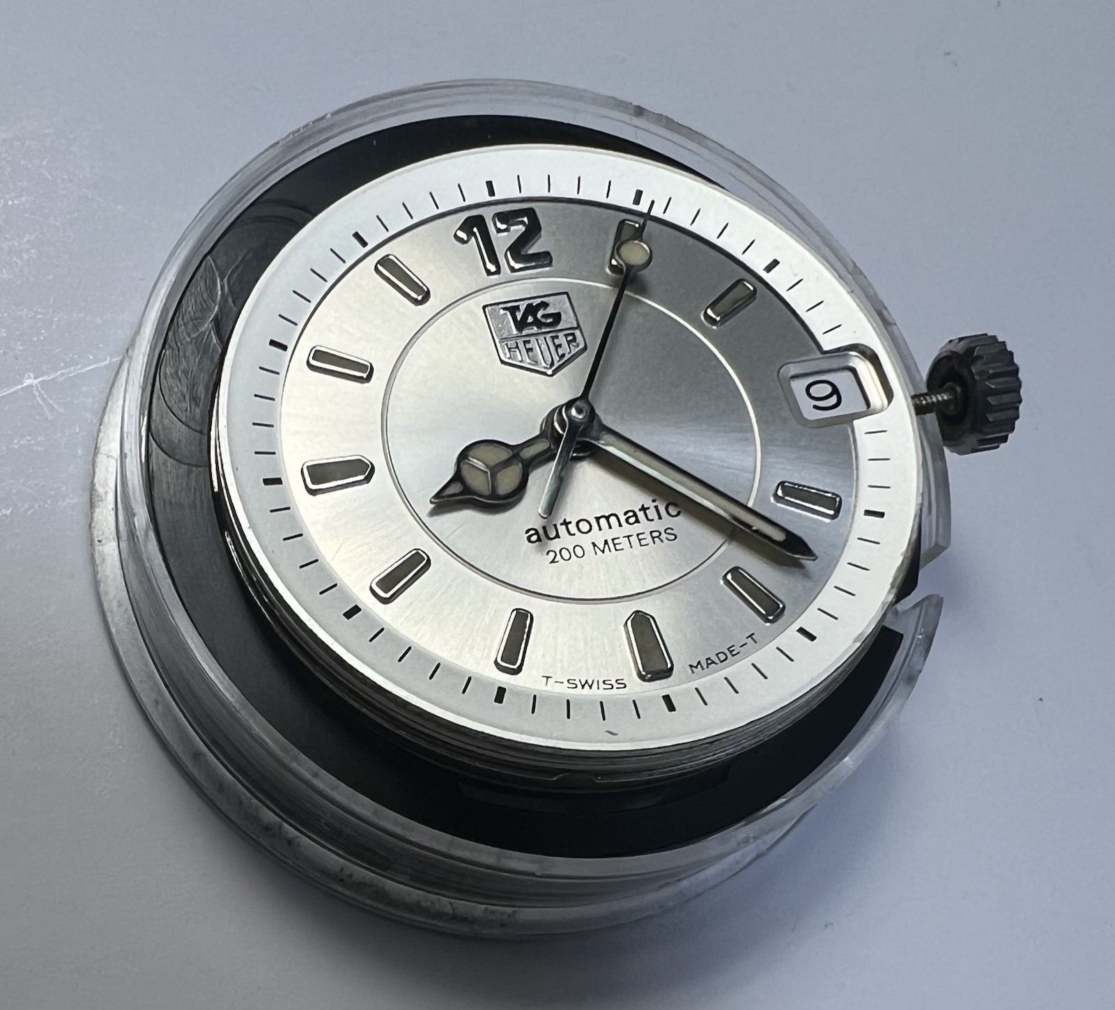 TAG HEUER Automatic Hacking Movement 25J ETA 2824-2, V8 Y2A w/Dial & Hands SWISS