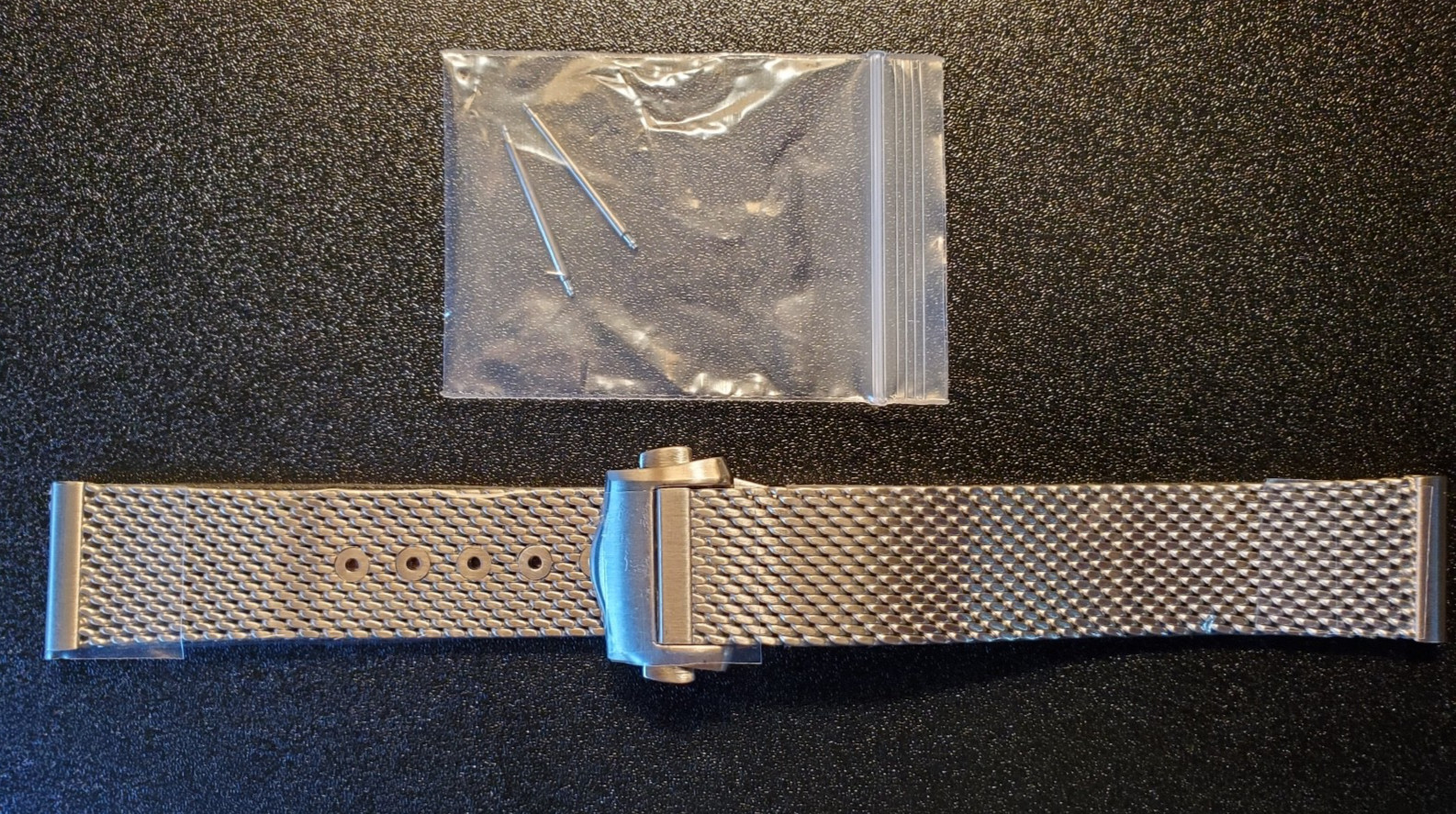 20mm Braided Stainless Mesh Band for Omega Seamaster Olympic No Time To Die 007