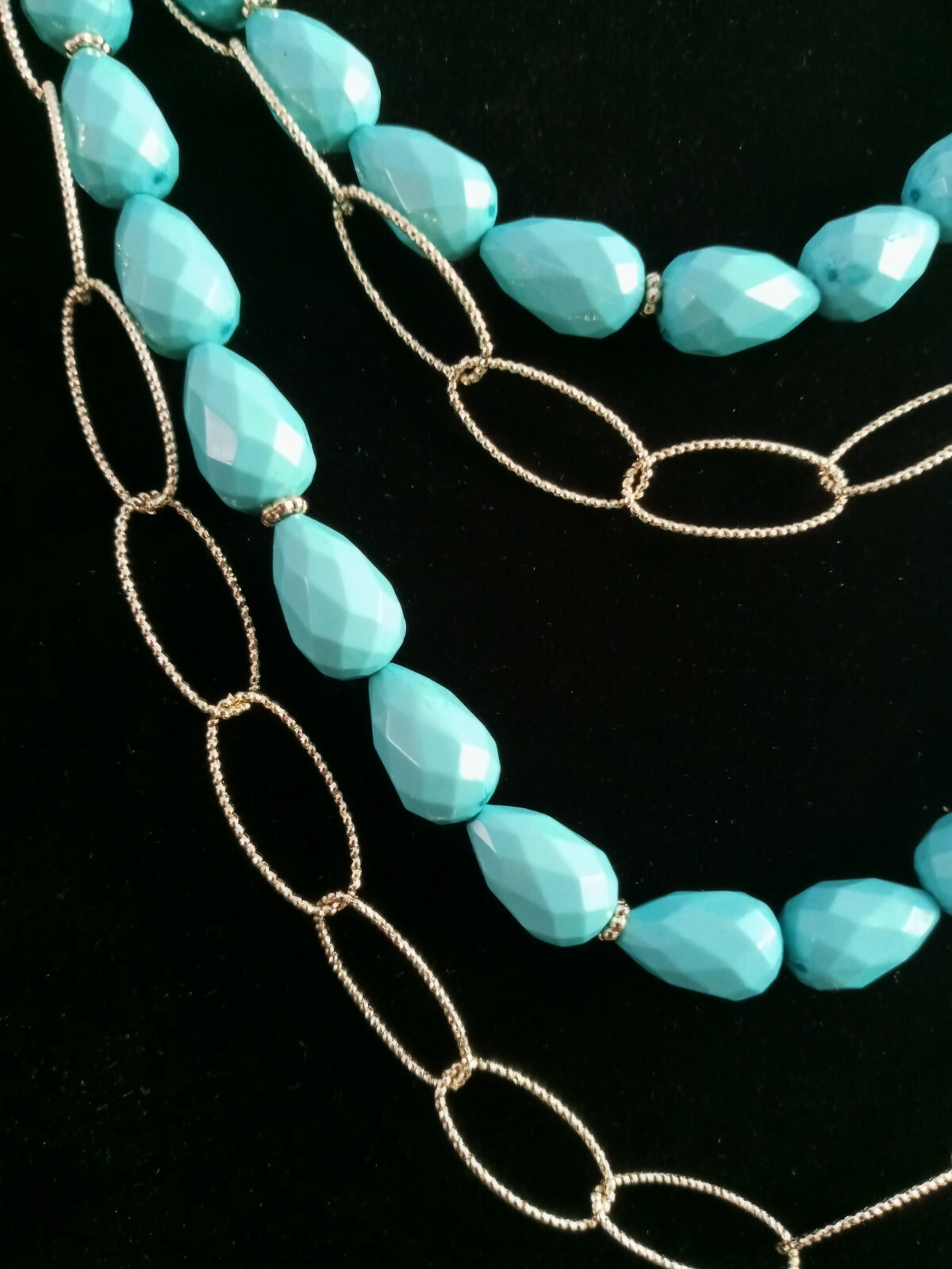 New York & Company Adjustable Layered Statement Necklace
