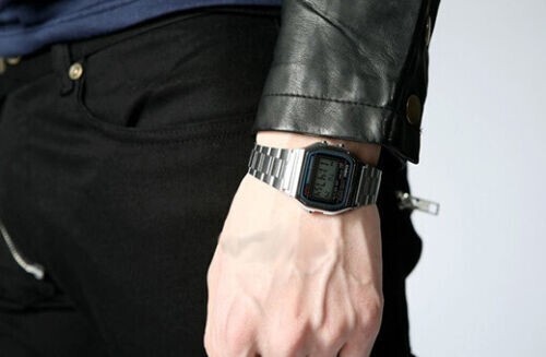 CASIO A158WA-1DF Men’s Women’s Unisex VINTAGE Classic Steel Alarm Clock DD-