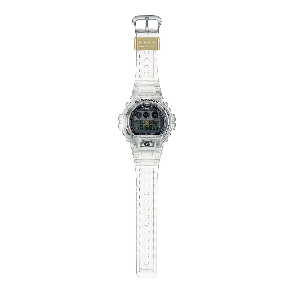 Casio G-Shock 40th Anniversary Clear Remix DW-6940RX-7 Digital New Men’s Watch