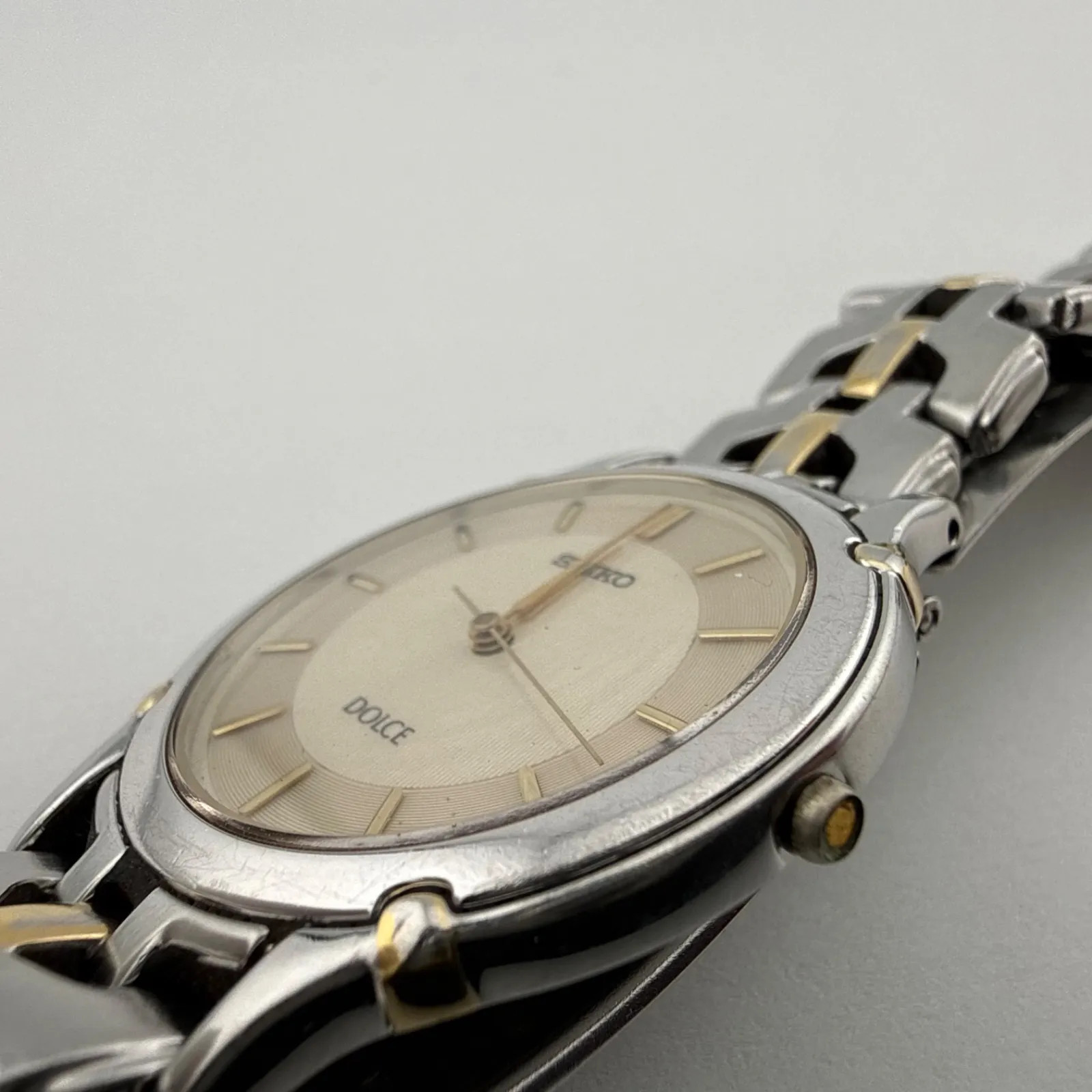 SEIKO 8J41-6080 Seiko Dolce Men’s/Boys’ Quartz Watch, Working Condition,