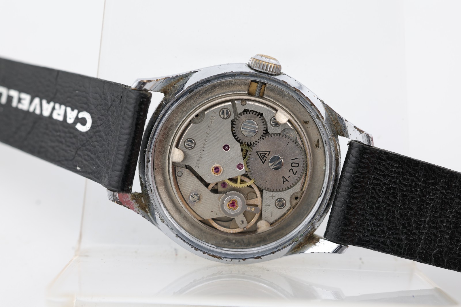 WESTCLOX 17j VIETNAM MILITARY WRIST WATCH, 34.3mm 17mm LUG, cal. A-201 (M16)