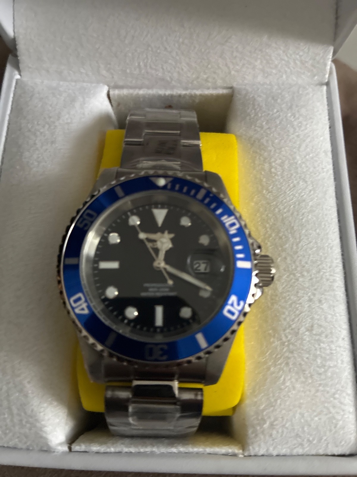 Invicta Pro Diver Men’s Watch 40mm – Blue/Silver