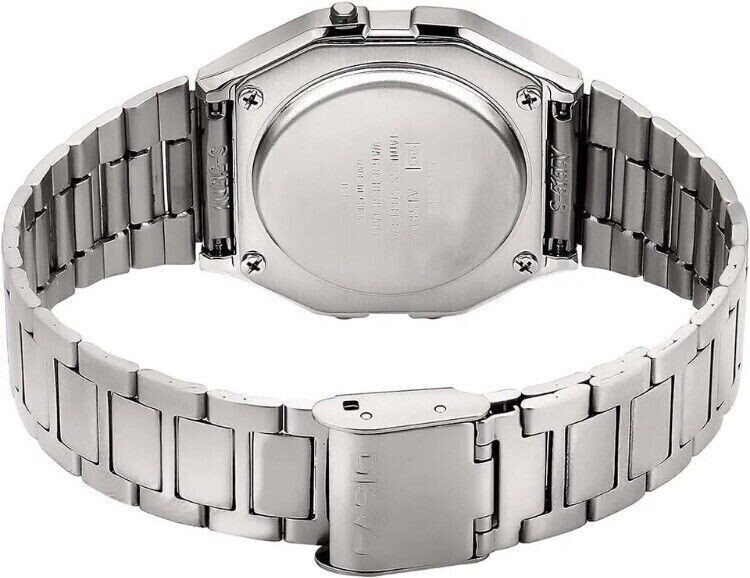 CASIO Men’s Watch A-158W Digital Silver Alarm Micro Light – NEW – Warranty