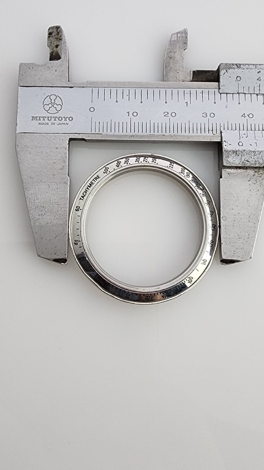 Genuine Original Omega Speedmaster Stainless Steel Bezel 38mm
