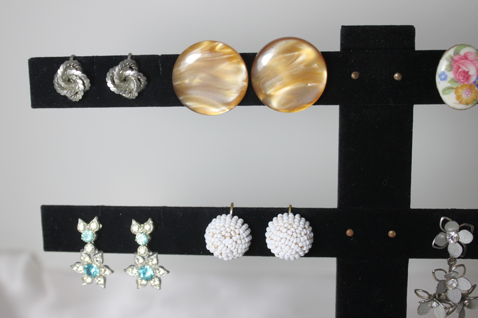 Vintage Earrings Lot Screw Back Variety FINAL SALE!!