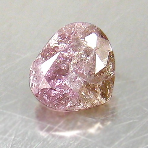 0.43Ct “GIL” CERTIFIED ! NATURAL FANCY VIVID PURPLE PINK DIAMOND FROM ARGYLE