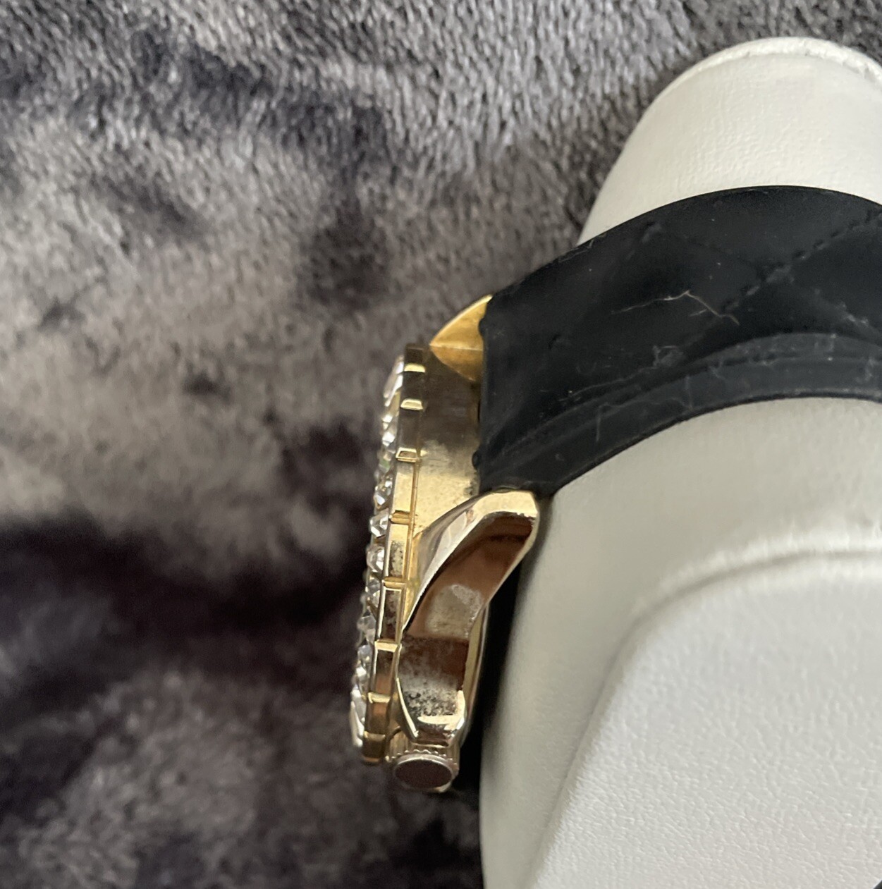 Women’s Rocawear Watch Crystal Accent Gel Band New battery Vintage