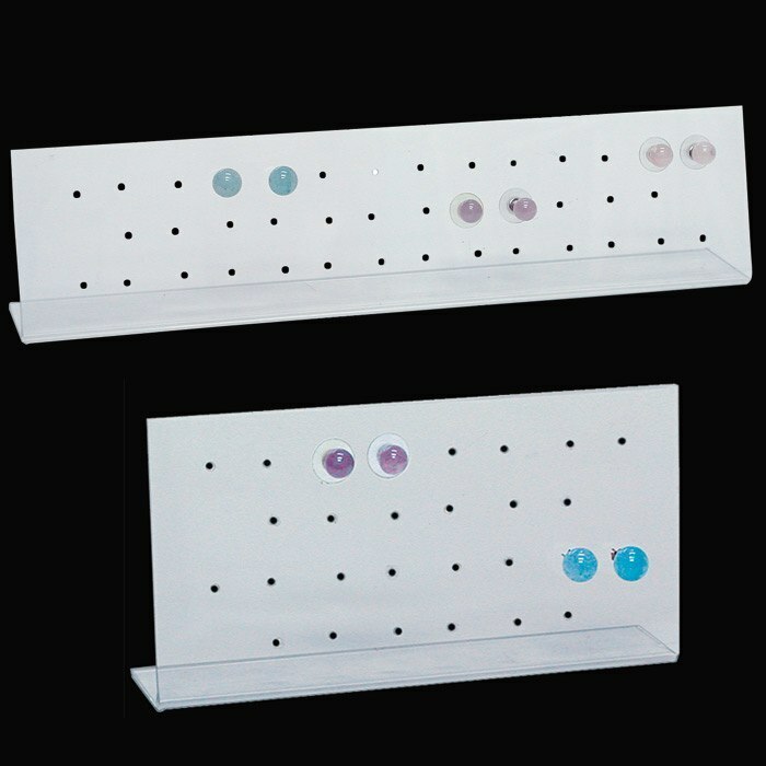 2 Piece Clear Acrylic Jewelry Body Earring Display Stand Holder Organizer ~ Hold
