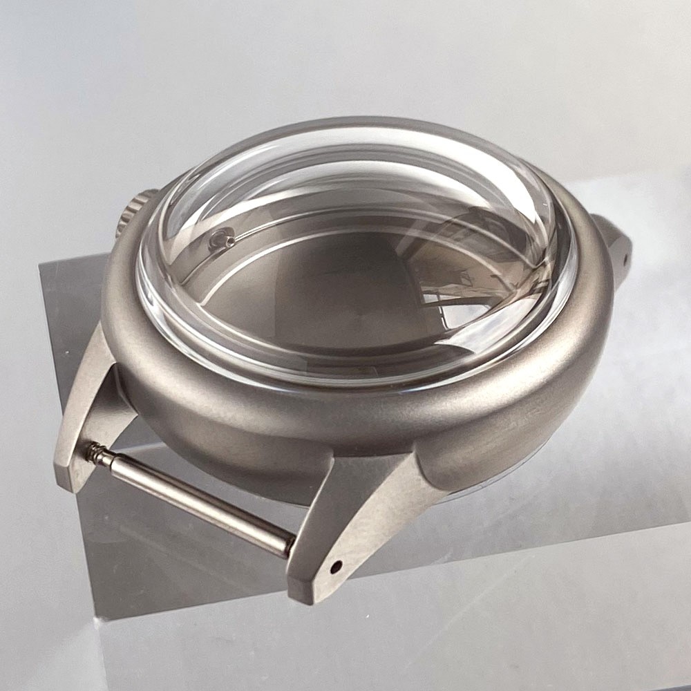 Steel Brushed 200M Dive Watch Case 36mm Sandblast Fit NH35 ETA2824 PT Sapphire