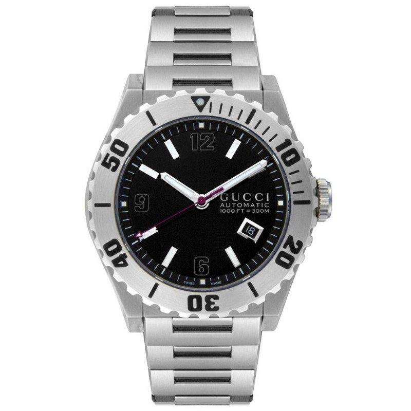 GUCCI Pantheon Automatic Men’s Watch YA115211 – New, Free Shipping!