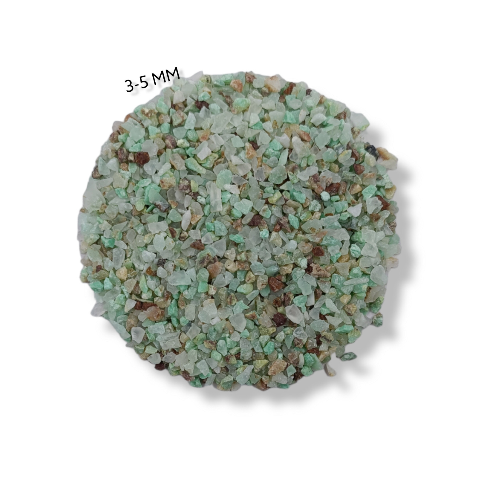 70+ Crushed Gemstone Coarse 3-5 MM Stone Coarse Crushed Stone Healing Powder
