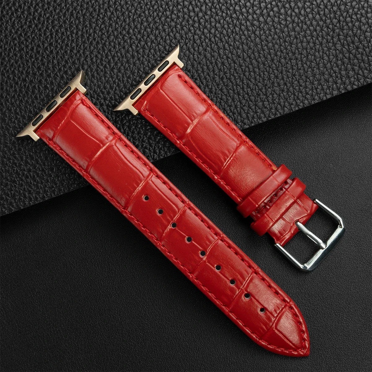 Genuine Leather Band Strap For iwatch Apple Watch Series Ultra 3 11 10 9 8 7 SE