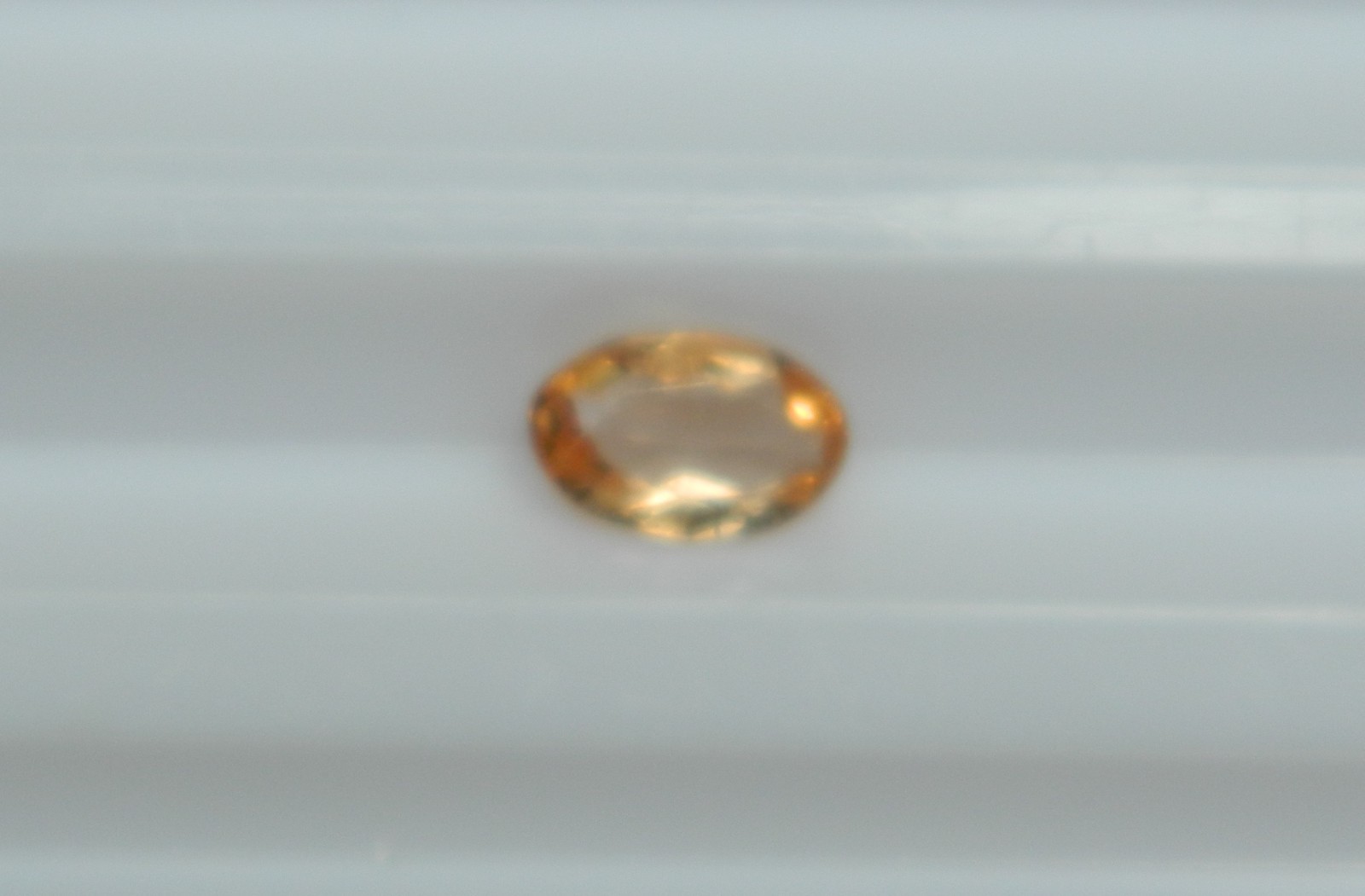 Imperial Topaz 0.36 Ct IF Oval Cut Golden Yellow Natural Brazil Gem – I236