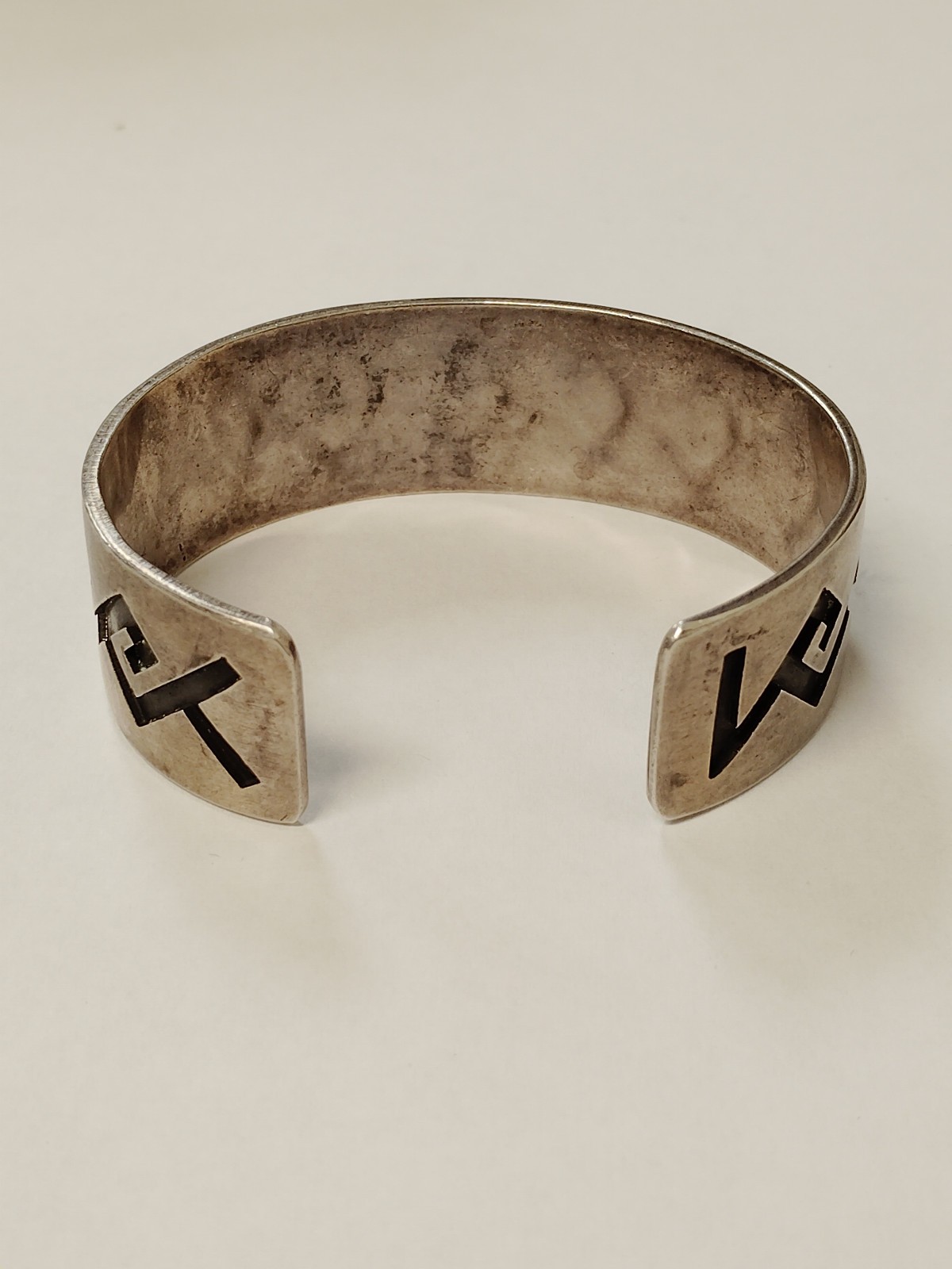 Navative American Style Cuff Bracelet. 35 Grams