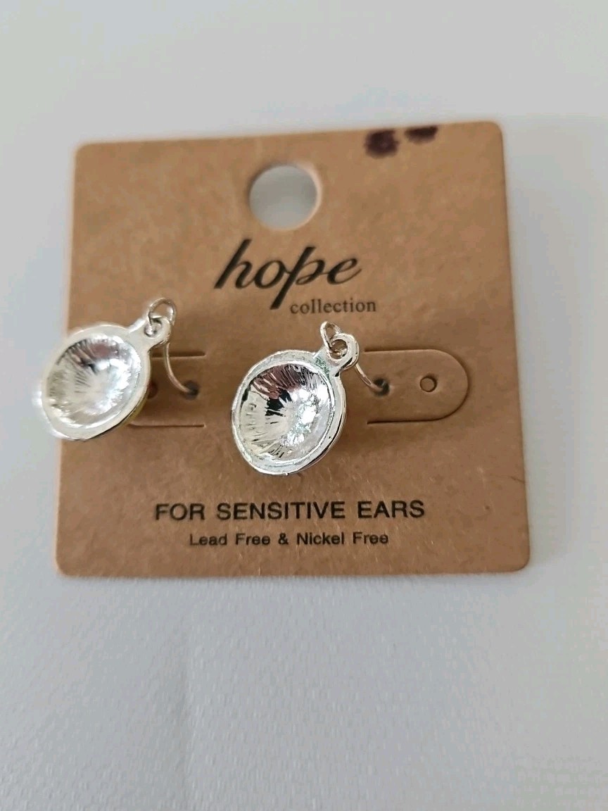 Softball Earrings Hope Collection For Sensitive Ears Lead And Nickel Free