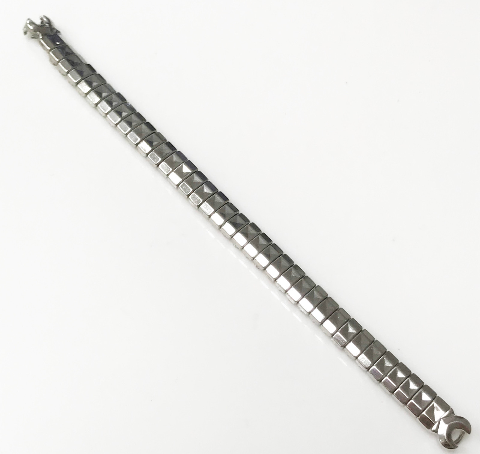 Ultra Twist Expansion Hong Kong Silver Stainless Steel C-Ring Band Watch Band