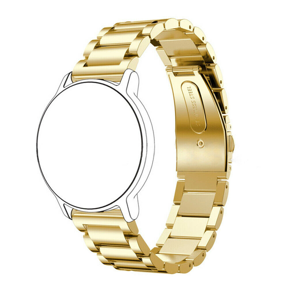 Stainless Steel Strap Band Clasp Metal Watch Bracelet Replacement 18/20/22mm USA