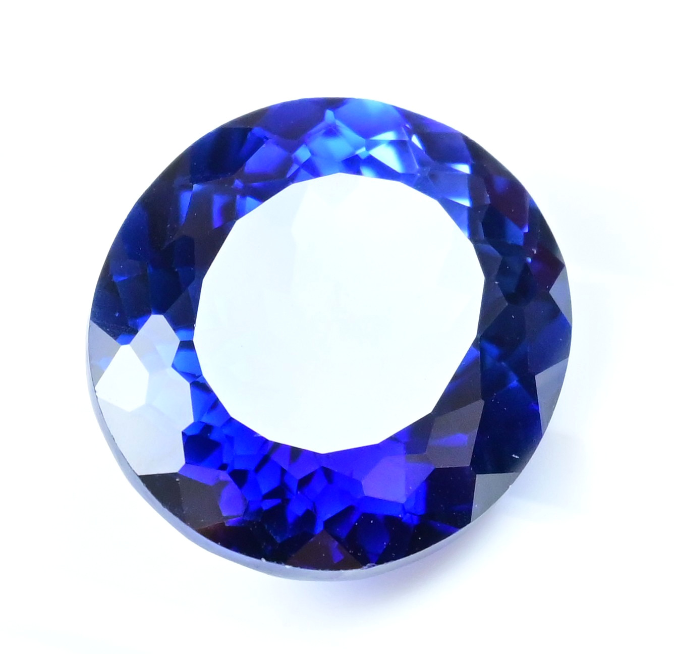 Natural Ceylon Blue Sapphire 26.70 Ct Oval Certified Flawless Loose Gemstone