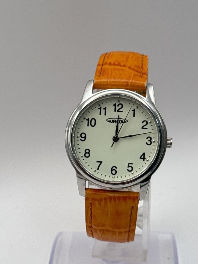 Aureole Quartz Silver Dial Wristwatch