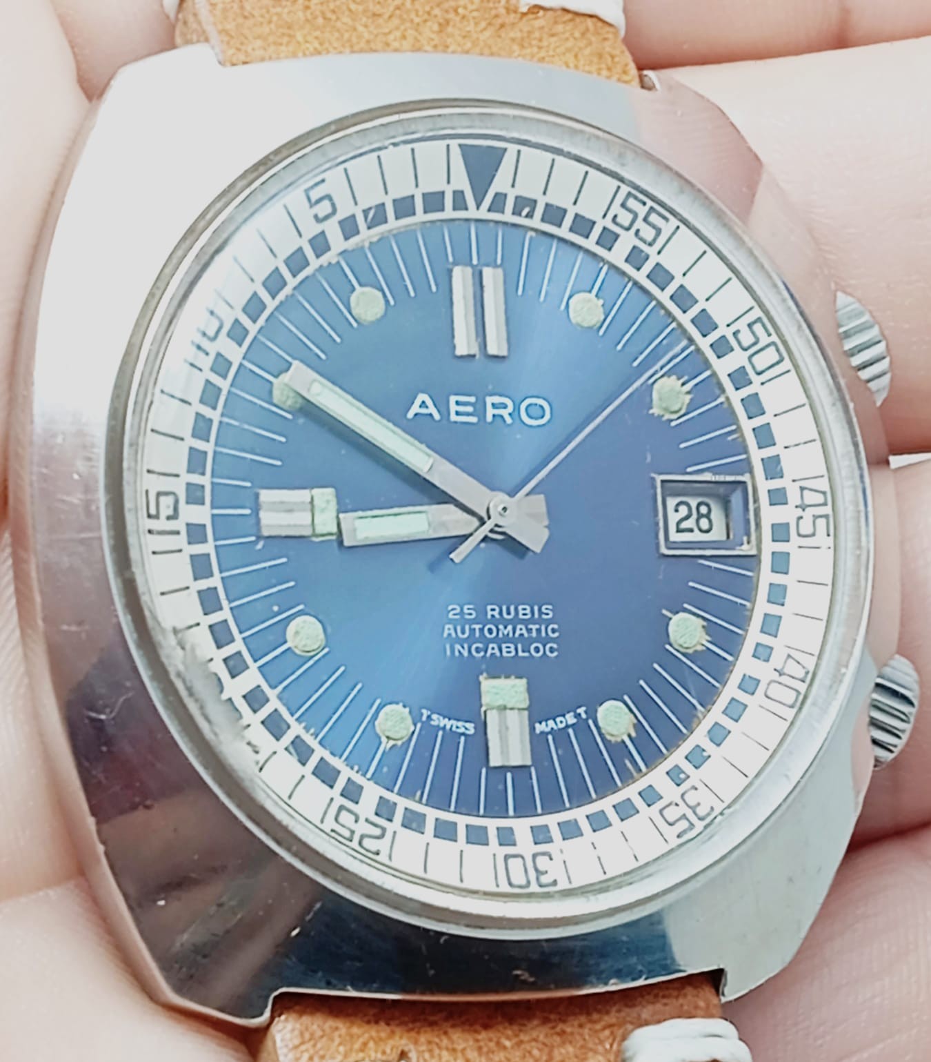 Vintage Aero SuperCompressor Watch