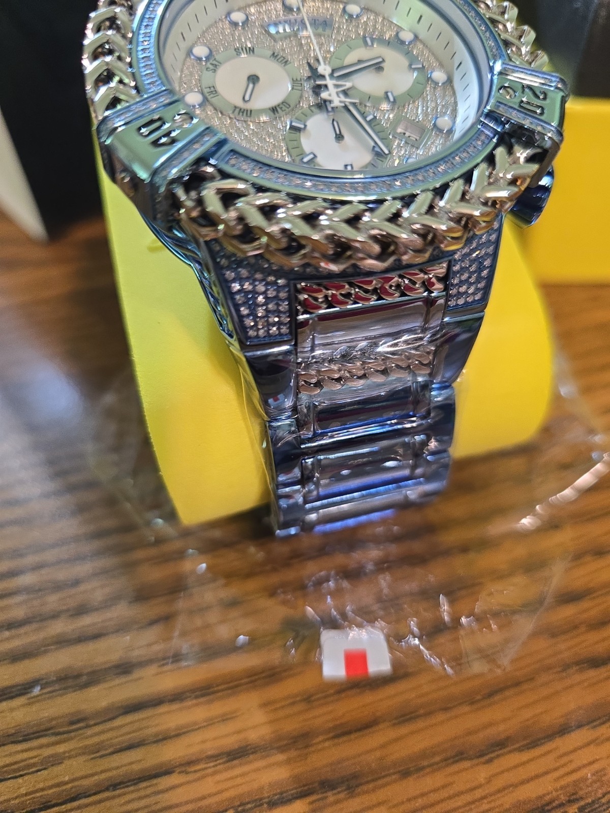 New Invicta Reserve Bolt Hercules 34282 Lim Ed Ice Blue Ronda Z60 539 Gen Diamon