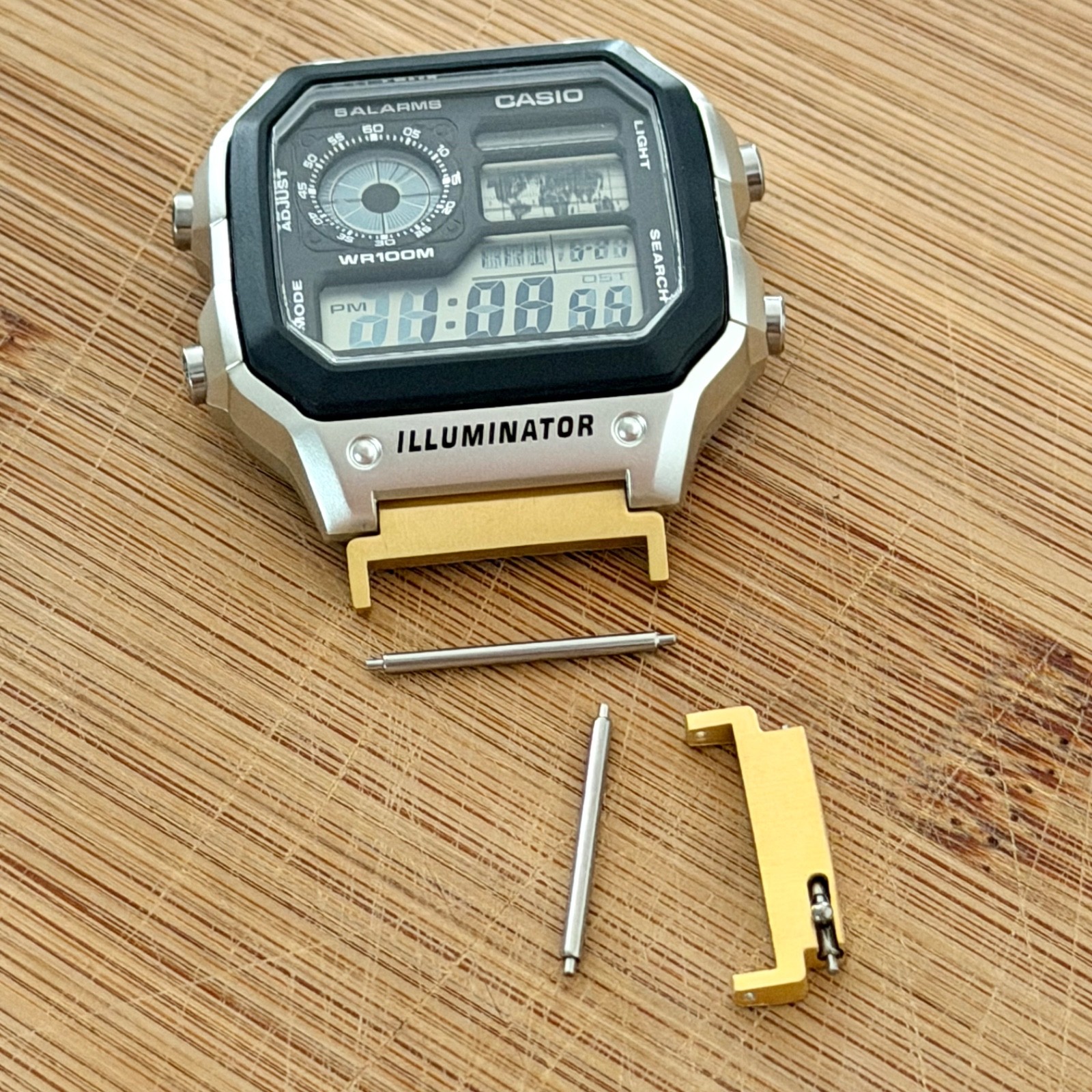 18mm Watch Band Adapters for Casio AE 1200WH 20mm Convertors Strap Connectors