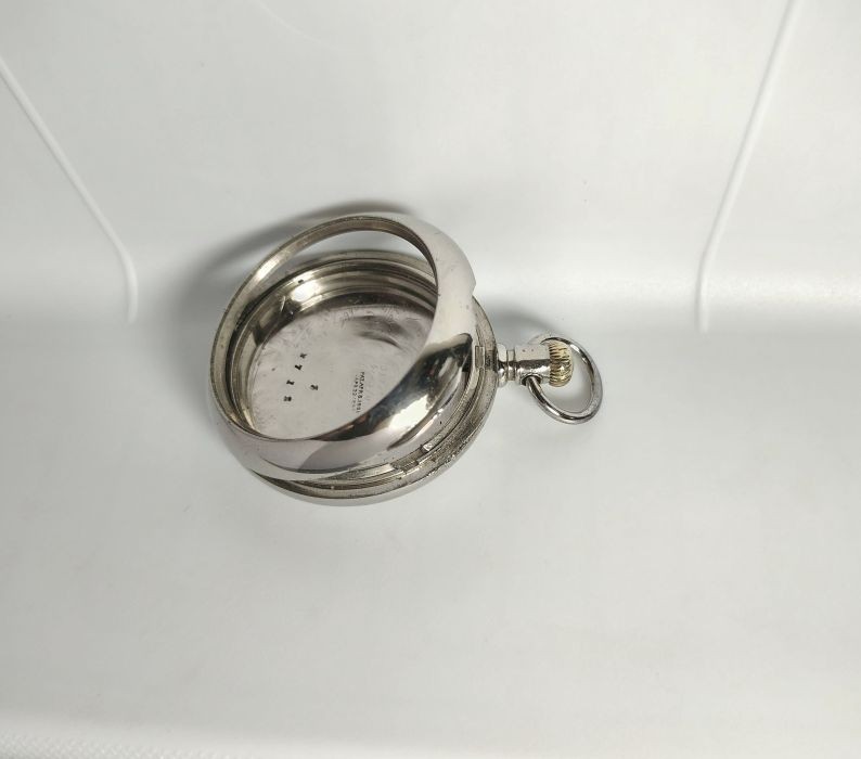 57 MM 18s FAHY 3 Z712 PAT Hinged Bezel Pocket Watch Case