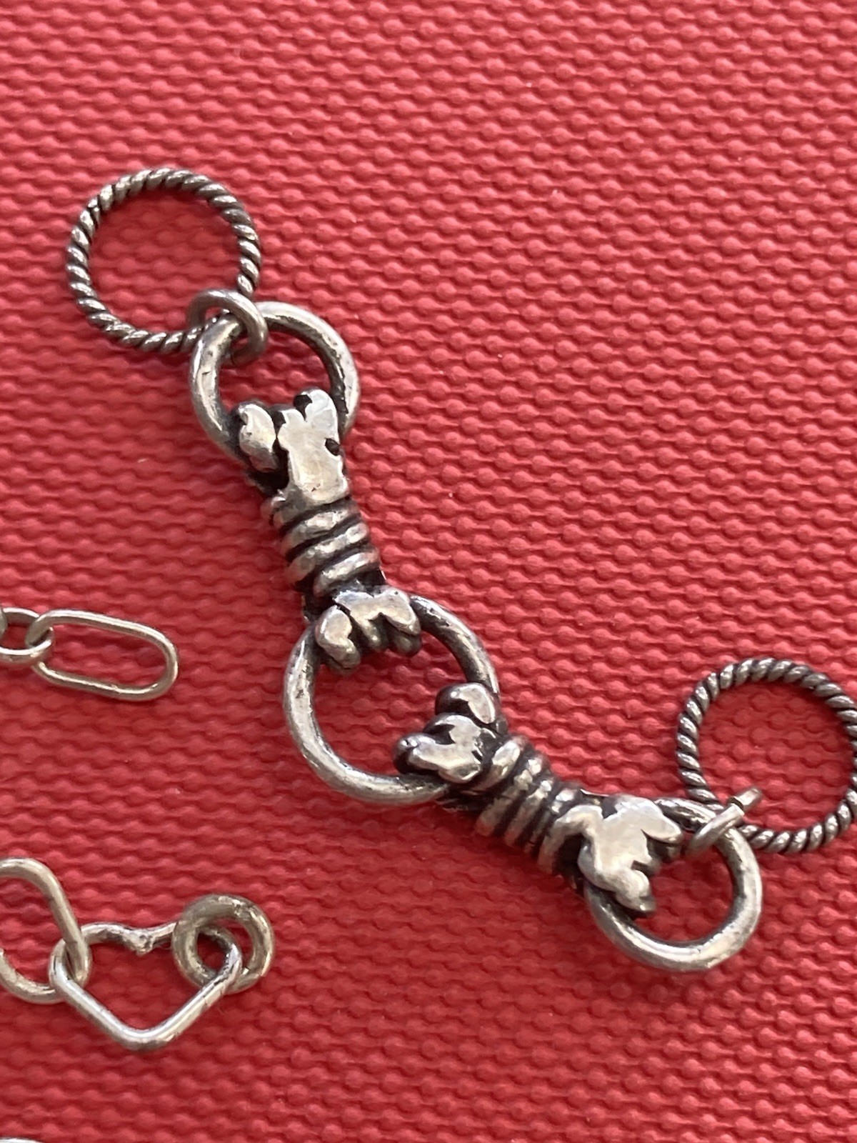 Lot of 6 Clasp Sterling Silver 925 Findings Lobster Assort Extension Chains PLUS