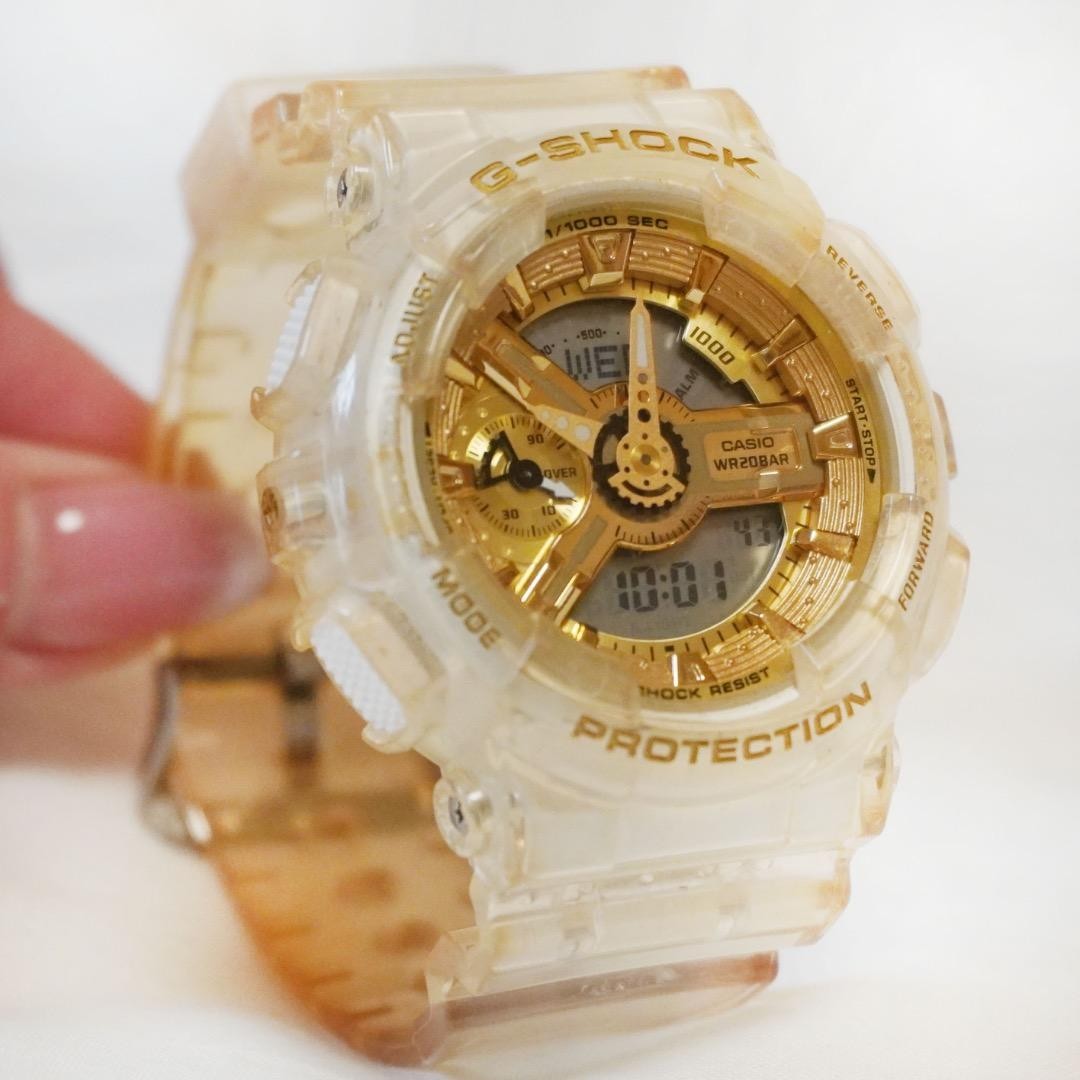 G-SHOCK GMA-S120SG-7AJF Women’s Sport Watch Used, Moderate Wear G201