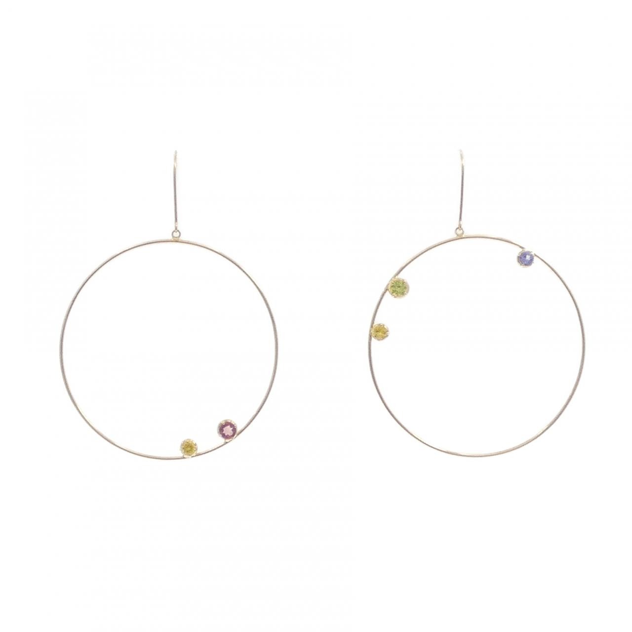 Authentic AHKAH Le Rêve Hoop Pierce #260-004-390-2040