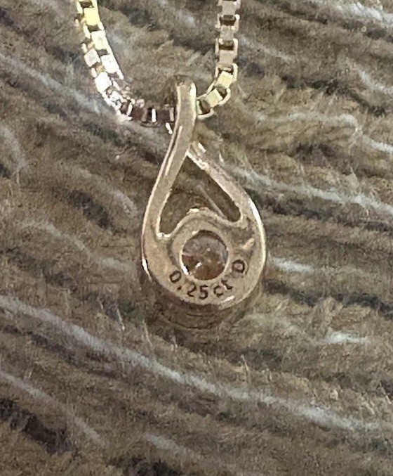 PANDORA INFINITE 14k Yellow Gold 0.25 TCW Lab-grown Diamond Pendant Necklace