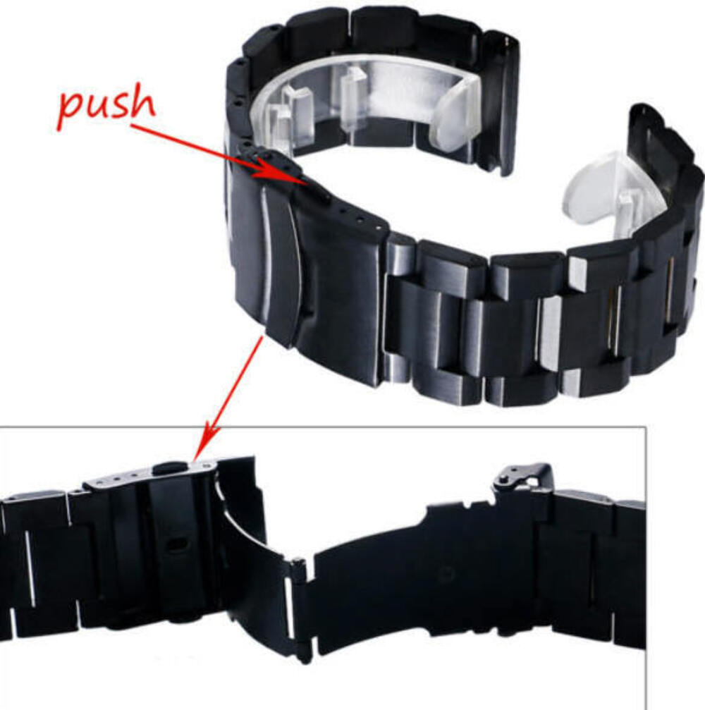 Metal Replacement Watch Band Fits Luminox Recon Point Man 8820 8821 8822 #5002