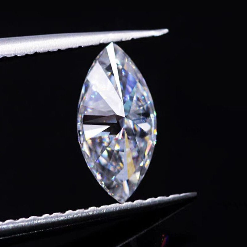 0.1-5ct Marquise Cut Loose Moissanite Stone D Color VVS1 Excellent Cut Wholesale