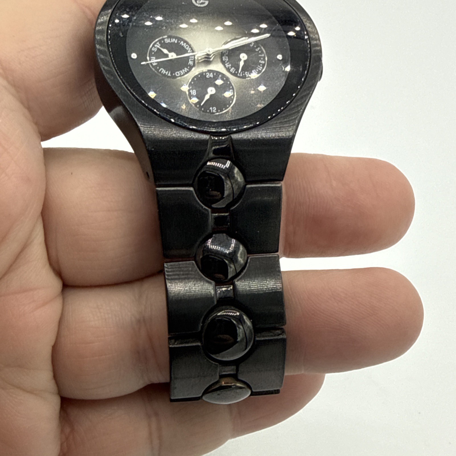George Urge Model FMDGE 139a 330m Watch (New Battery) Black